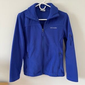 Columbia fleece full zip jacket (size xs)